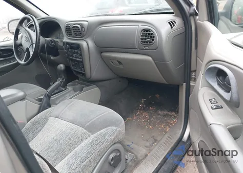 2002 Chevrolet Trailblazer Ls из США, поврежденный, VIN 1GNDT13S422512919